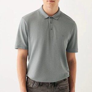 Mavi men’s polo – gray (Slim Fit, M)